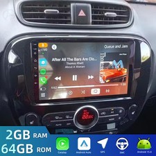 WiFi CarPlay For KIA Soul 2013-2019 Android 15 GPS BT Car Stereo Radio Head Unit