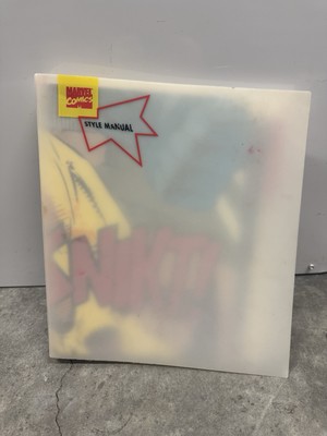 Vintage 1993 Marvel Entertainment Group Style Guide Comic Book Rare