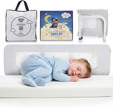 Bettschutzgitter Rausfallschutz Bettgitter Bettrailing Babybett 110 cm klappbar