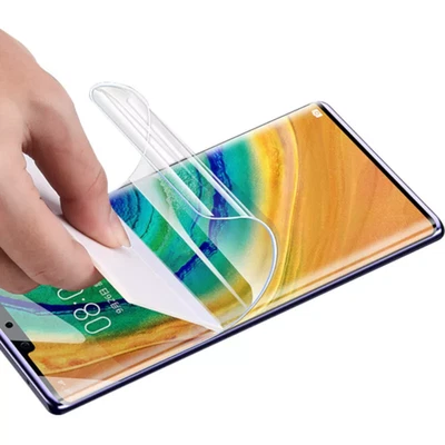 - MARKENLOS/GENERISCH - Displayschutzfolie Hydrogel Anti-Kratzer TPU für Xiaomi POCO X3 X4 X5 X6 X7 Pro