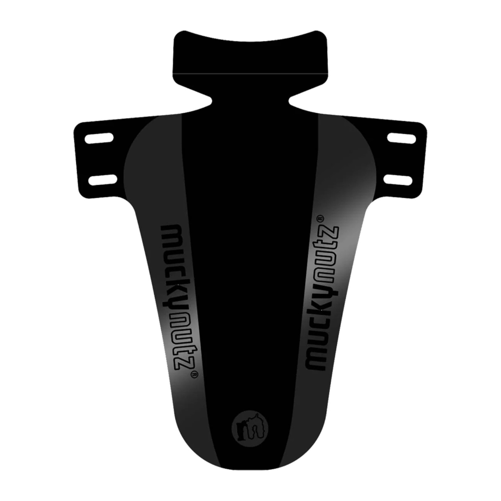 Mucky Nutz Mini Face Fender Front Bike Mudguard Ultralight Black - Image 2