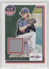 2022 Panini USA Baseball Stars & Stripes Materials Luke Pappano #USAM-LP 0lm