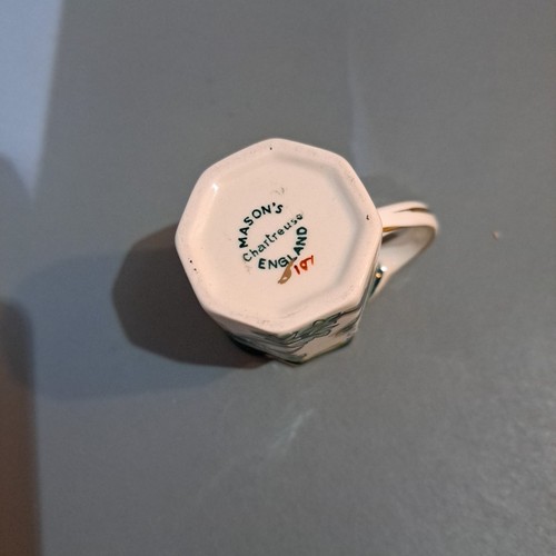 Freimaurer Eisenstein " Chartreuse " Miniatur Fenton Krug - Bild 6 von 7