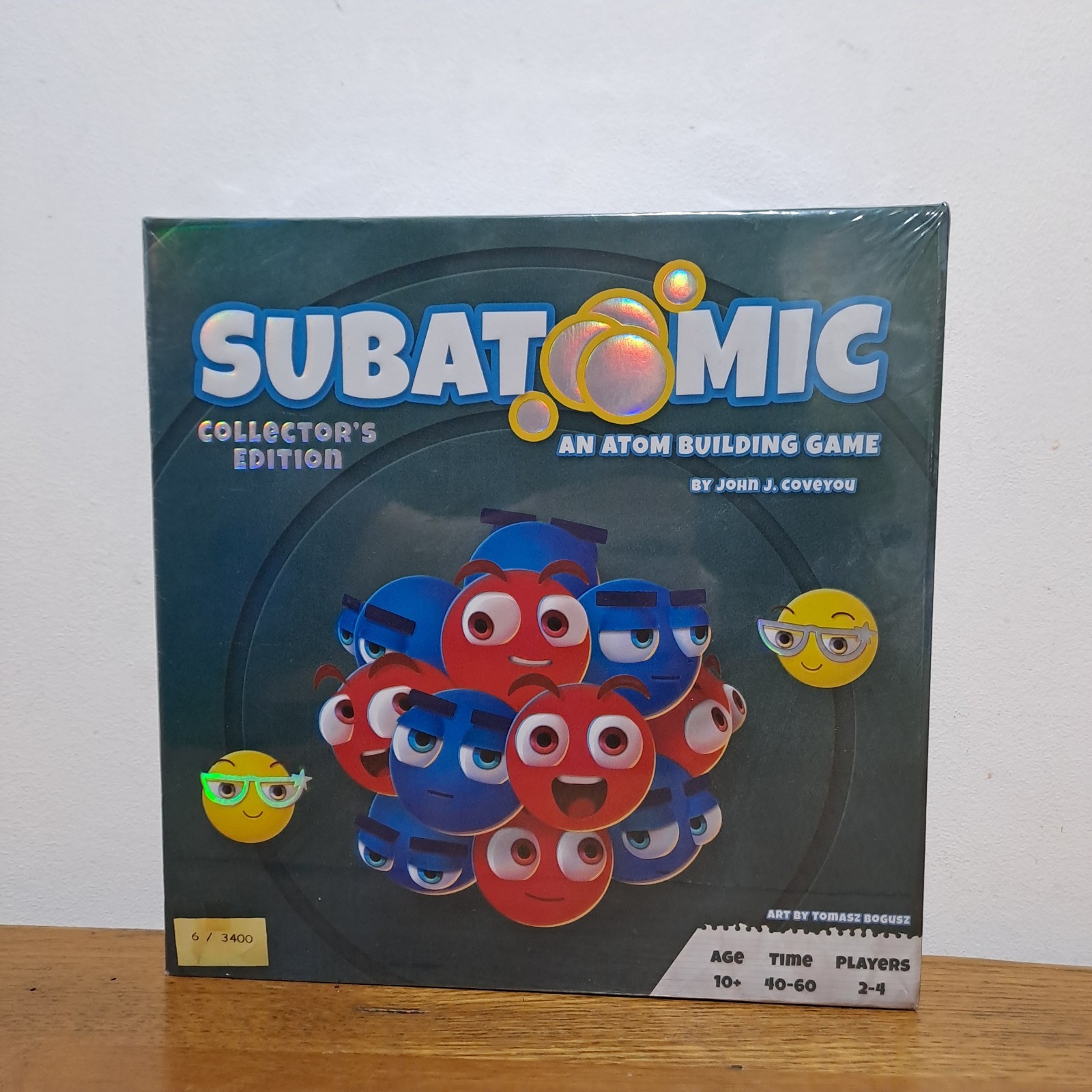 SUBATOMIC An Atom Building Game Genius Games New & Sealed COLLECTORS EDITION