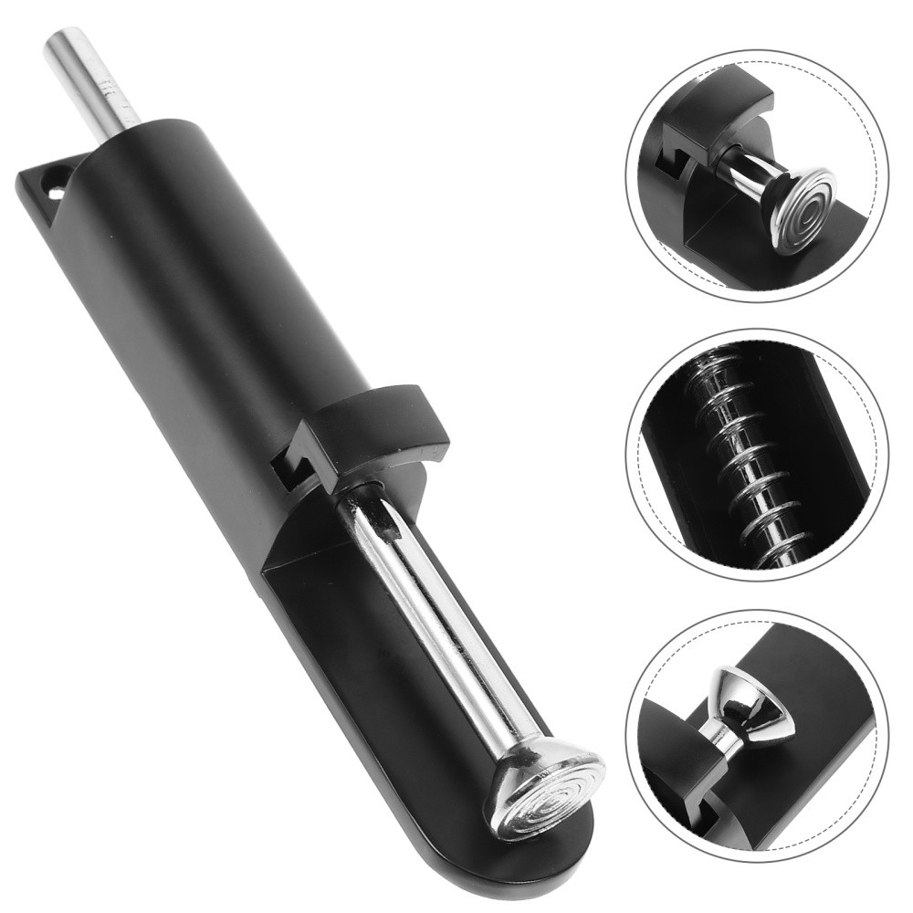 Gate Latch French Door Bolt Lock Slide Spring Patio Security Bar