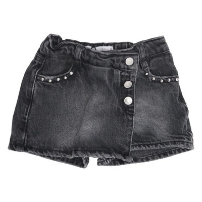 Zara, Skort, Größe: 92, Grau, Einfarbig, Denim, Mädchen #apJ