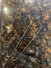 VINTAGE MUSTAD NO 5 SUPERIOR BRIDGEPORT  HOOKS RINGED  NICKLEPLATED 3576 E — photo 2