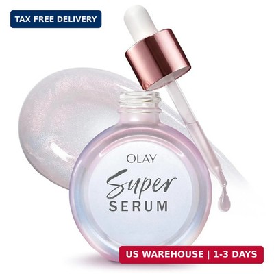 Olay Super Serum - Glow Serum for Face - Activated Niacinamide, Vitamin C & E, C