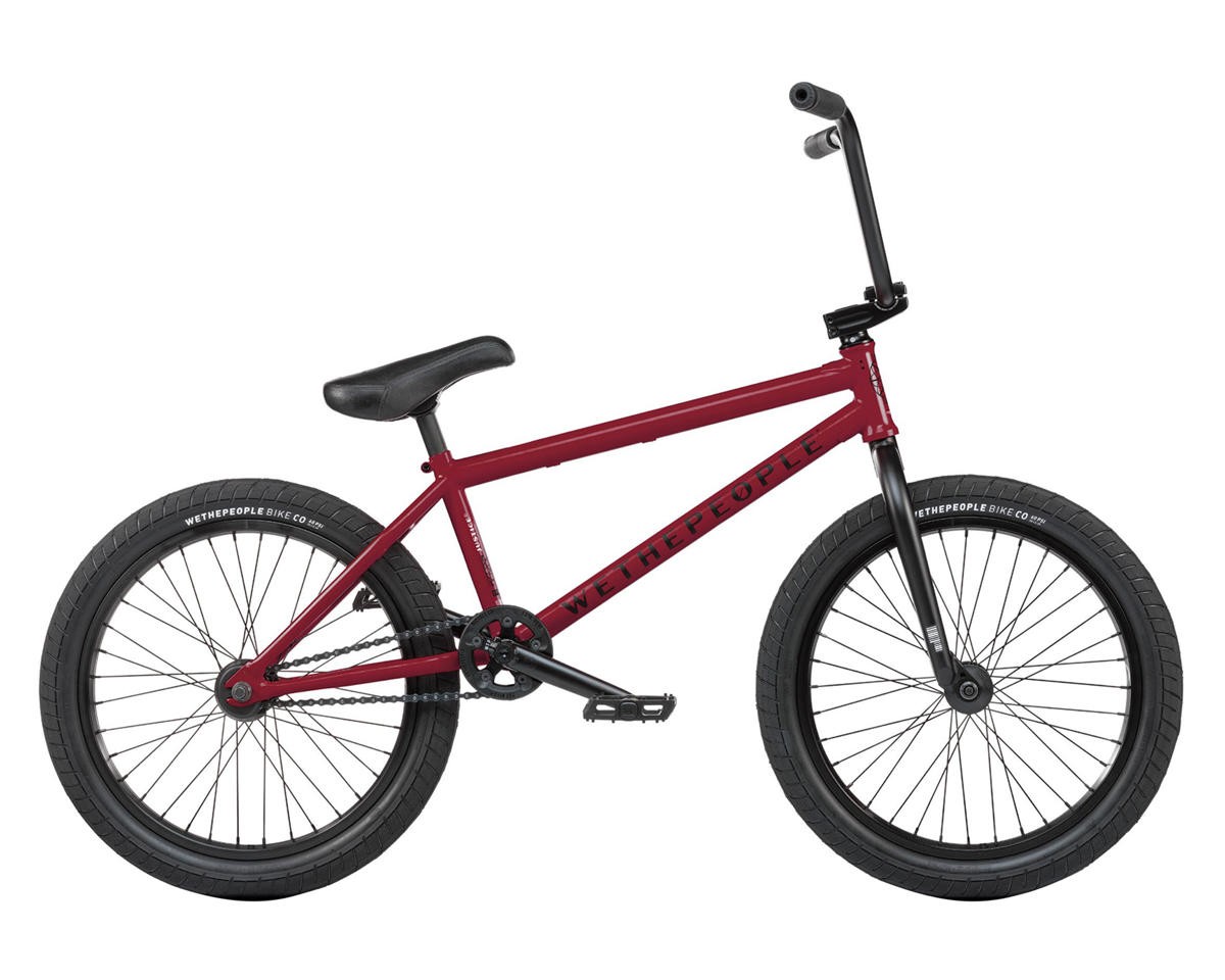 We The People Justice BMX Bike (20.75" Toptube) (Matte Velve