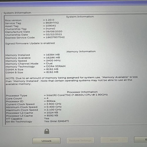 DELL Latitude 5420 wytrzymały ekran dotykowy CORE i7 vPro 14" FHD i7-8650U 1,9 GHZ - Zdjęcie 16 z 17