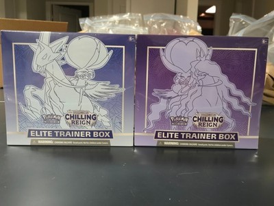 Pokemon TCG Chilling Reign Elite Trainer Box ETB set of 2