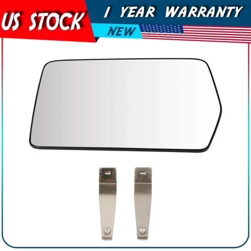 For 2004-2014 Ford F150 Driver Side MIrror Glass Heated