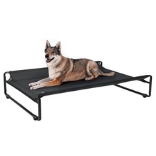 Outdoor Elevated Dog Bed, Cooling Raised Dog Beds for Large Dogs