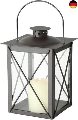 Boltze Laterne Farol (Windlicht ohne Kerzen, Dekoration für Wohnung / Haus,