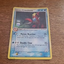 CRAWDAUNT 14/95 ENG EX TEAM MAGMA TEAM HYDRO POKEMON KARTE