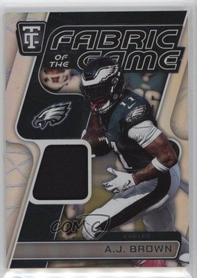 2024 Panini Totally Certified Fabric of the Game /149 AJ Brown #FG-AJB 0fp5