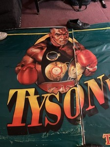 Mike Tyson Billboard January 22,1988 Trump Plaza 3’x8’-Do You Own A Bar Or Gym??