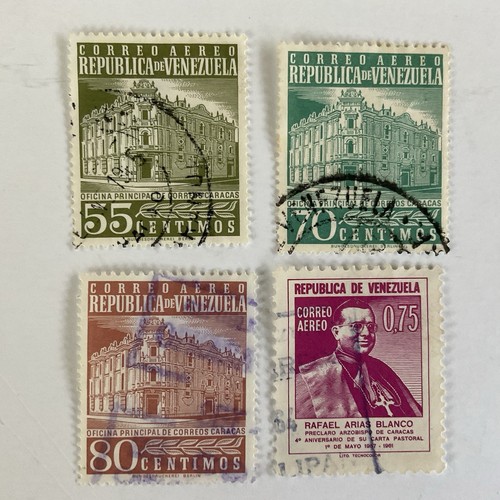 Lot~8 Venezuela stamps~1962~Air Post~orchids~#C803 ~Blanco~Post Office Republica - Picture 3 of 5