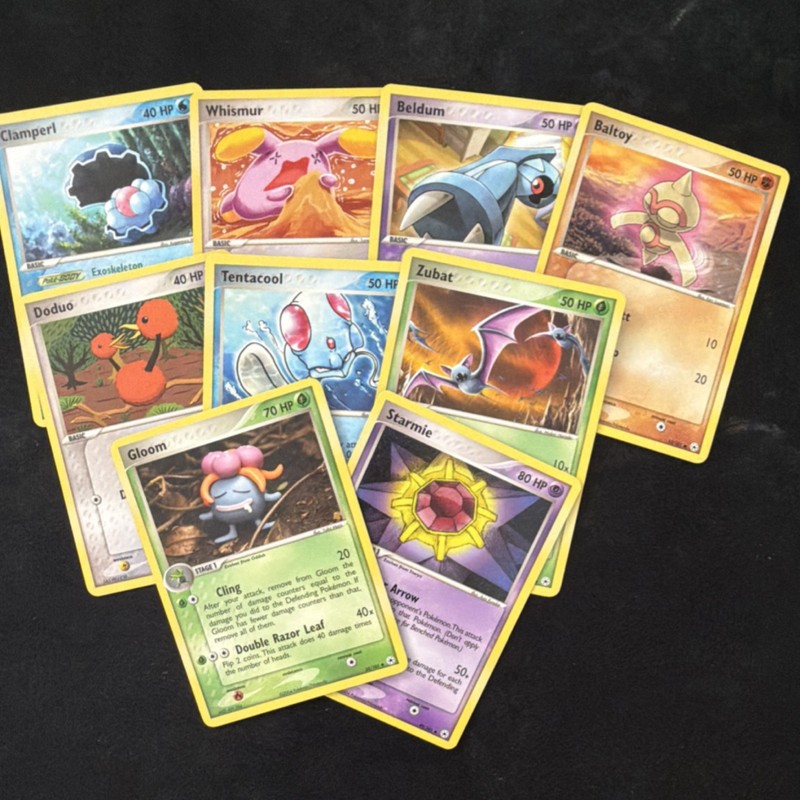 Pokemon Hidden Legends TCG 9-Card Lot English  Starmie Gloom 