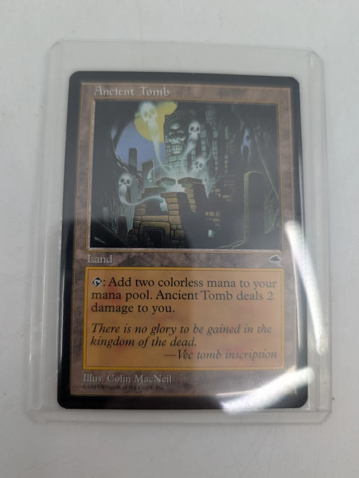 Mtg Ancient Tomb Tempest LP Magic The Gathering Light Play - Image 4 of 4