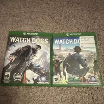 Ubisoft Watch Dogs + Watch Dogs 2 (Microsoft Xbox One) LOT OF 2