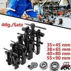 4-tlg Lager Abzieher Satz Set 4x Innenabzieher Außenabzieher Kfz 2-armig 35-90MM