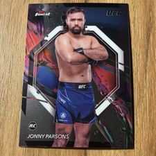 Jonny Parsons UFC Topps Finest 2024 #10 Rookie RC Common Card