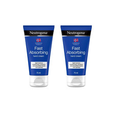 2x Neutrogena Norwegian Formula Fast Absorbing Hand Cream 75ml