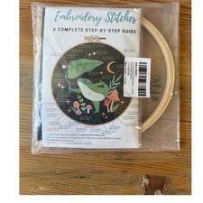 Embroidery Stitches Step by Step Beginner Embroidery Kit New