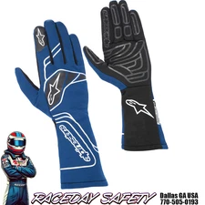 Alpinestars Tech-1 START V3 Race Gloves SFI 3.3/5 Royal Blue 3551623-790