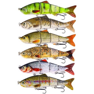 Fishing Tackle Shore Fishing Chop Block Lure Crankbaits S-shaped Movement
