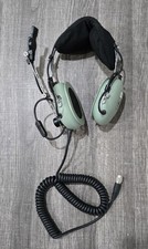 Untested David Clark Headset Model 01615-0054 Aviation