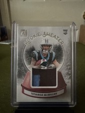 2025 Panini Donruss- Rookie Sweaters Tetairoa McMillan Carolina Panthers