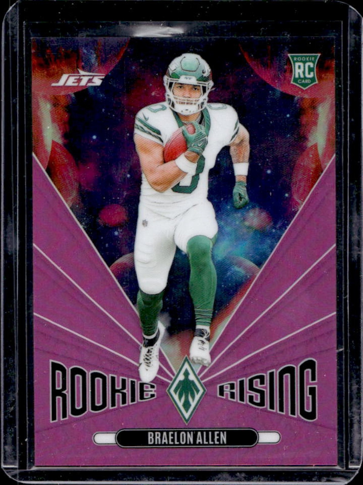 2024 Phoenix Braelon Allen Rookie Rising RC Pink Rookie #34/80 Jets