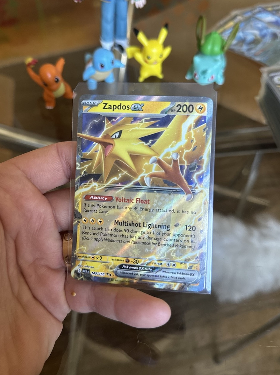 Zapdos ex 145/165 Sv: Scarlet & Violet 151 Holo