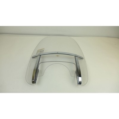 National Cycle Heritage Beaded Windshield Clear Adjustable Window OPEN BOX N2230