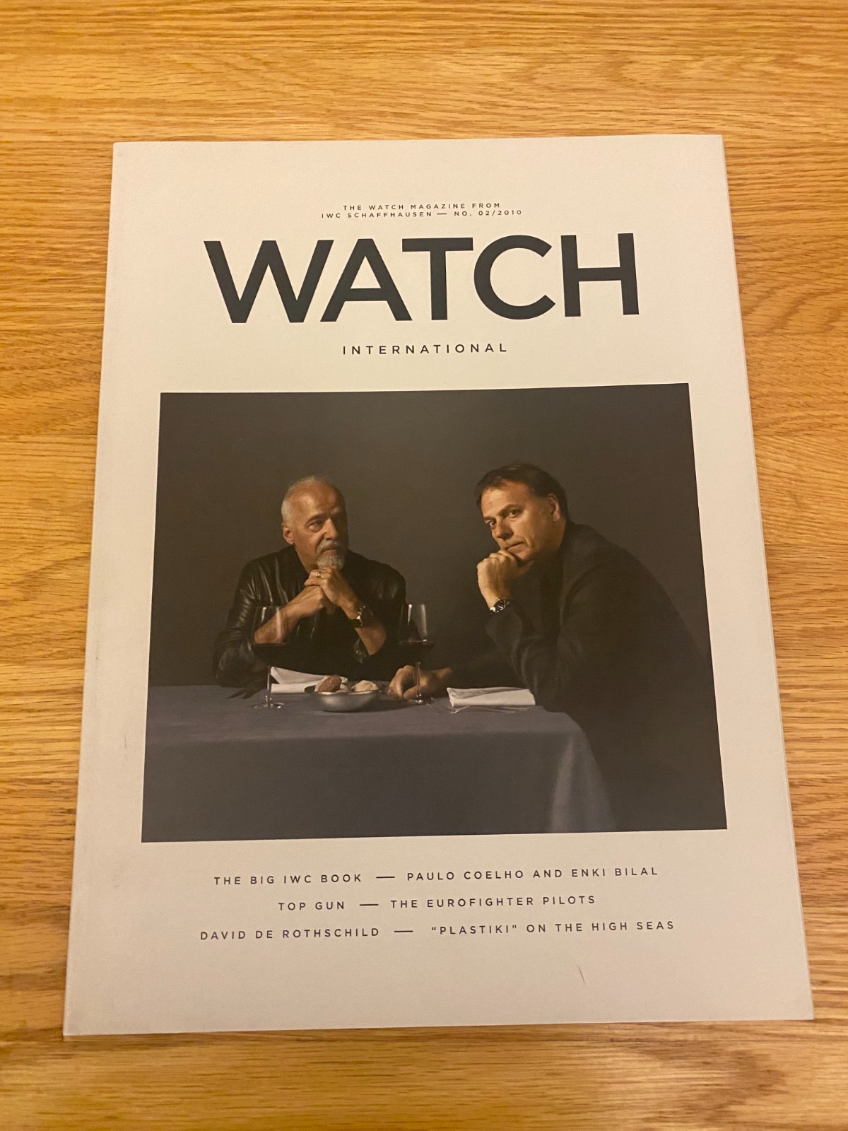 IWC Schaffhausen Luxury Wristwatch in Watch International Magazine 2010 Issue 2-image