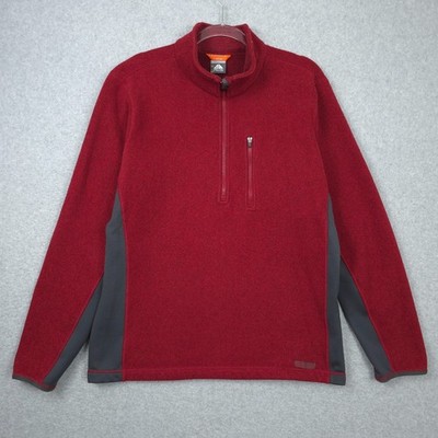 Nike ACG Sweater Mens Large 1/4 Zip Pullover Fleece Hiking Outdoor Y2K Gorpcore