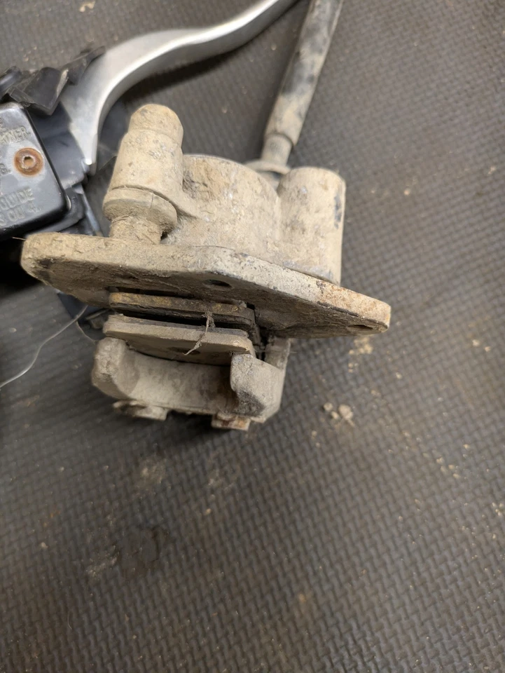 Kawasaki Prairie 360 2003 líneas de freno delanteras pinzas de cilindro maestro Foto 4 de 4