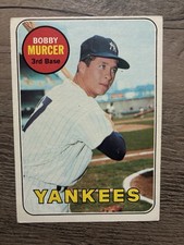 1969 TOPPS Bobby Murcer #657 (EX) New York Yankees Baseball Trading Card