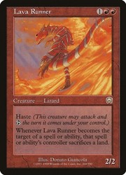 Lava Runner #200 Mercadian Masques MTG Rare