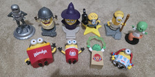 Complete Wendy's Adult Meal Kids Meal Minions Monsters Collection