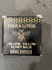 Terra Lotus Organic Grass-Fed Beef Tallow Balm with Raw Honey 2oz Unscented