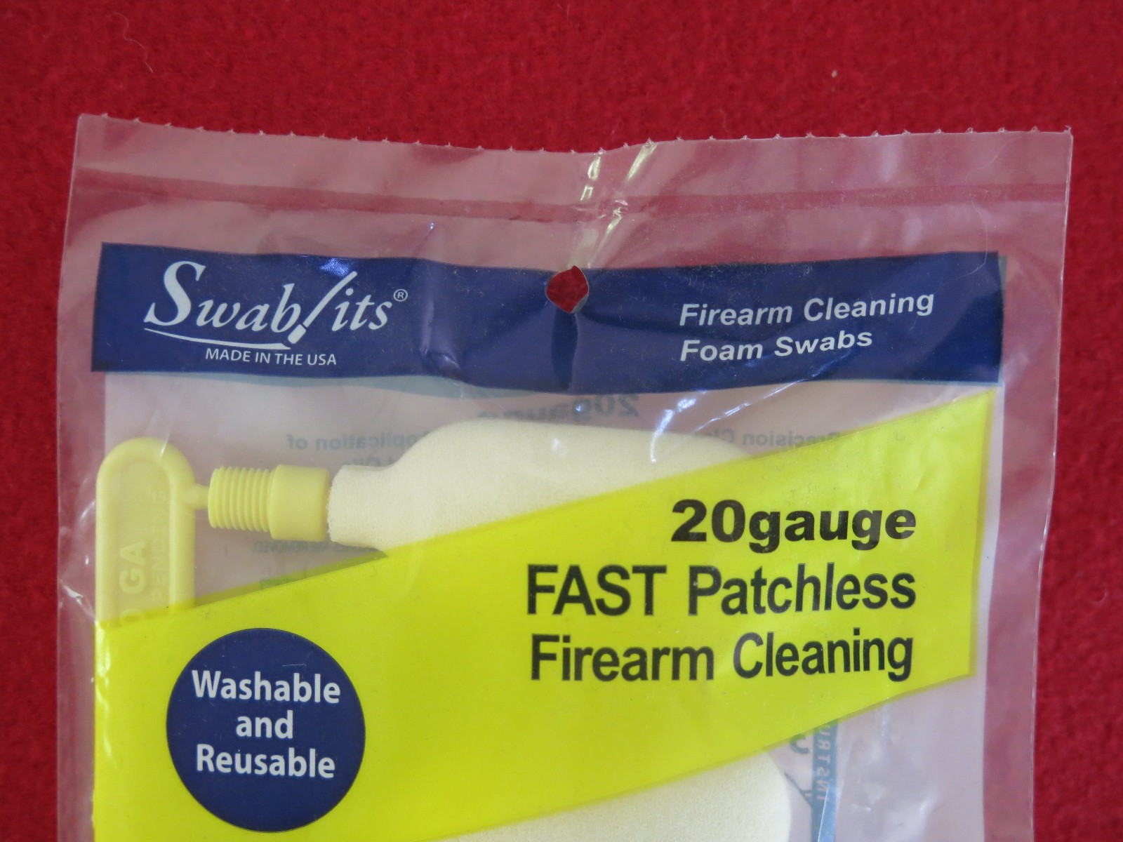 (Single Bag) 20 Gauge Barrel Cleaning Bore-tips® by Swab-its® Barrel Cleaning