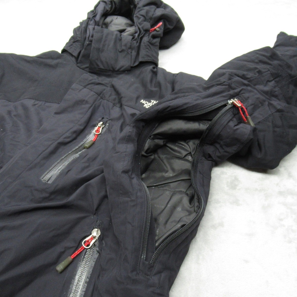 North Face Jacket Men Small Black Summit Waterproof HyVent