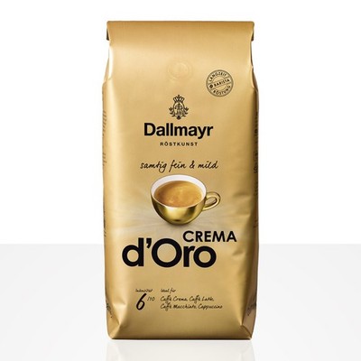 Dallmayr Crema d'Oro mild & fein 8 x 1kg Kaffeebohnen 100% Arabica