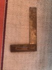 Antique Pat. 1896 STANLEY SQUARE ROSEWOOD INLAY BRASS — photo 2