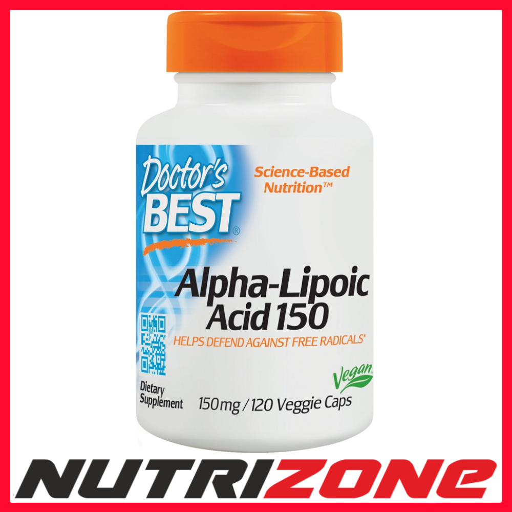 Doctor's Best Alpha-Lipoic Acid 150mg - 120 vcaps