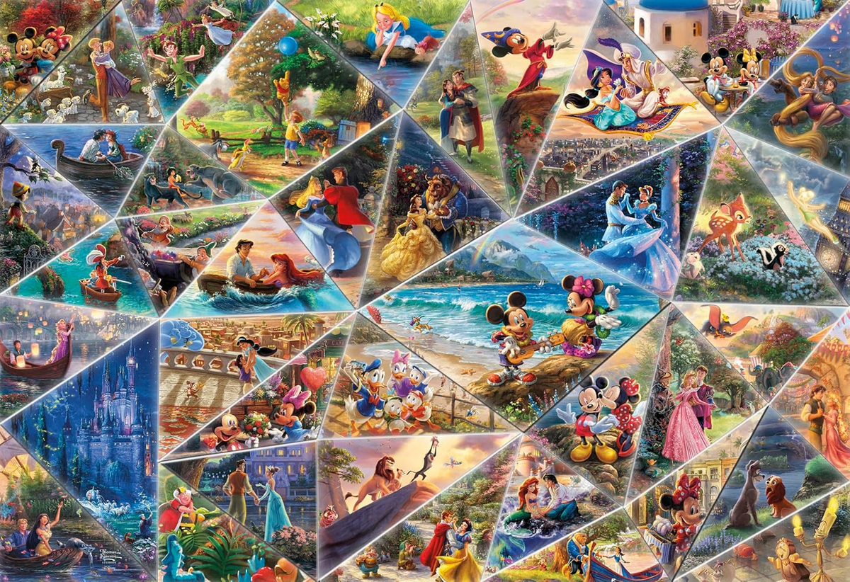 Buy - Thomas Kinkade - Disney Collage - 2000 Piece Jigsaw Puzzle