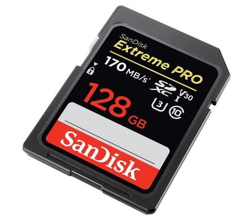 2Pack SanDisk Extreme PRO 128GB UHS-I/V30/U3/Class 10/170MB/s SDXC Memory Card - Picture 3 of 3